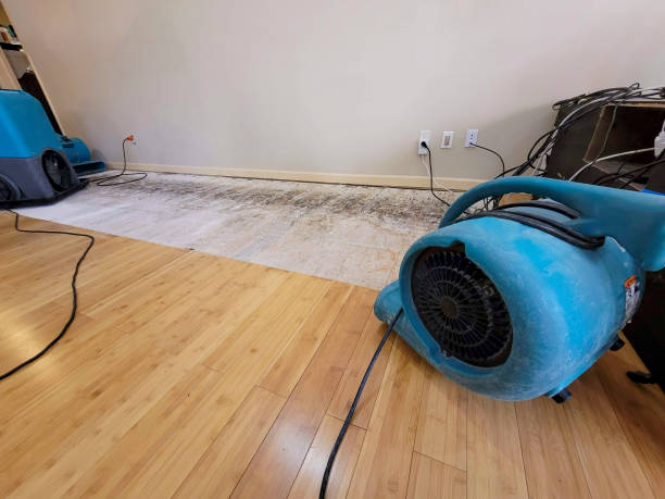 Professional Water Extraction technician working in Strathmore, NJ